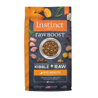 Nature's Variety Instinct Raw Boost Real Chicken Gut Health Recipe Dry Dog Food, 3.5lb