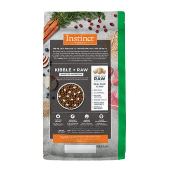 Nature's Variety Instinct Raw Boost Whole Grain Real Lamb & Oatmeal Recipe Dry Dog Food
