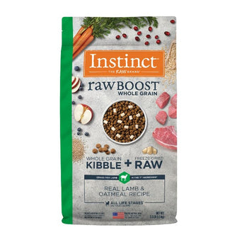 Nature's Variety Instinct Raw Boost Whole Grain Real Lamb & Oatmeal Recipe Dry Dog Food