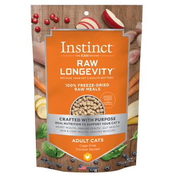 Nature's Variety Instinct Raw Longevity Chicken Recipe 100% Freeze Dried Cat Food