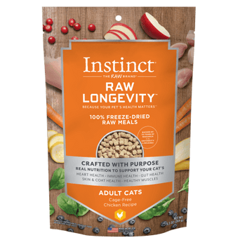 Nature's Variety Instinct Raw Longevity Chicken Recipe 100% Freeze Dried Cat Food