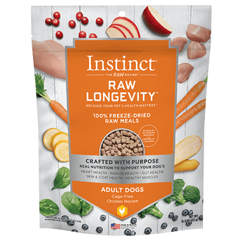 Nature's Variety Instinct Raw Longevity Chicken Recipe 100% Freeze Dried Dog Food