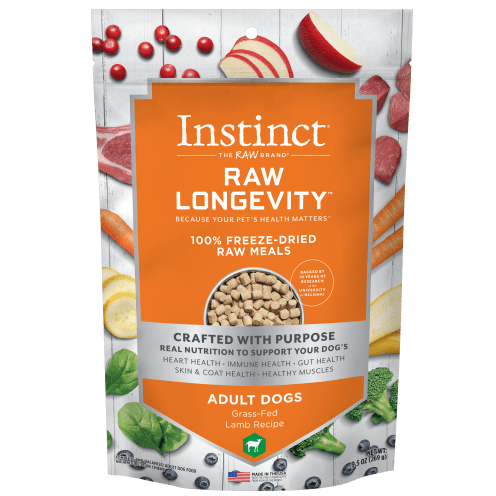 Dog food with clearance freeze dried raw
