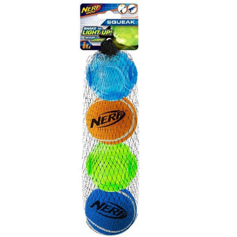 Nerf Dog Nerf Dog LED TPR Squeak Tennis Sonic Ball