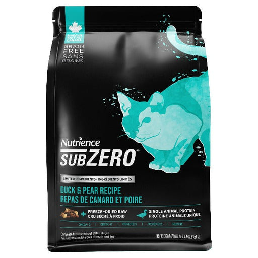 Nutrience SubZero Duck & Pear Limited Ingredient Dry Cat Food