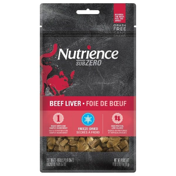 Nutrience SubZero FreezeDried Beef Liver Cat Treats Petland Canada