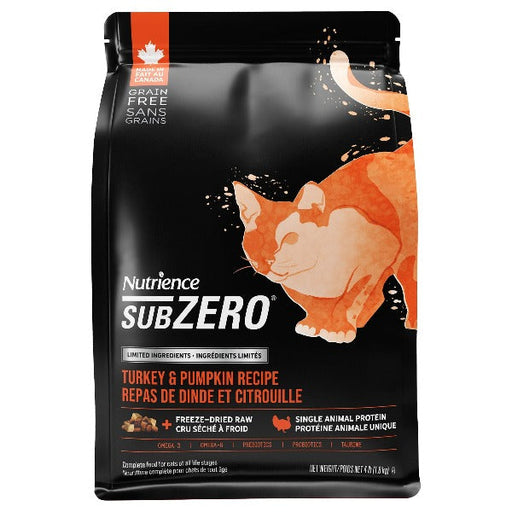 Nutrience SubZero Turkey & Pumpkin Limited Ingredient Dry Cat Food