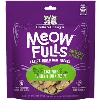 Nutrience Stella & Chewy's Meowfulls Turkey & Duck Cat Treats