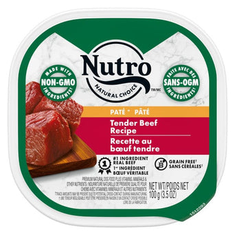 Nutro Nutro Tender Beef Recipe Pate Wet Dog Food