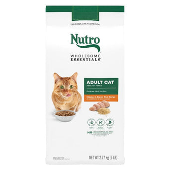 Nutro Nutro Wholesome Essentials Chicken & Brown Rice Adult Dry Cat Food, 2.27kg