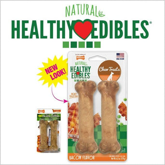 Nylabone Nylabone Healthy Edibles Lamb & Apple Flavour Petite Puppy Chews 4 Pack