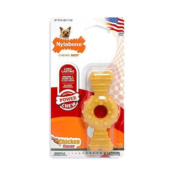 Nylabone Nylabone Power Chew Textured Ring Bone Dog Chew Toy