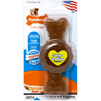 Nylabone Nylabone Puppy Ring Bone Teething Toy for Puppies