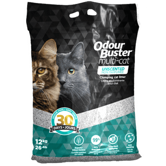Odour Buster Odour Buster Multi-Cat Unscented Clumping Clay Cat Litter