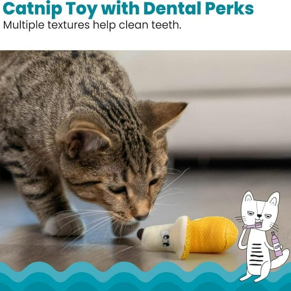 Petstages Dental Banana Cat Toy - Main Image