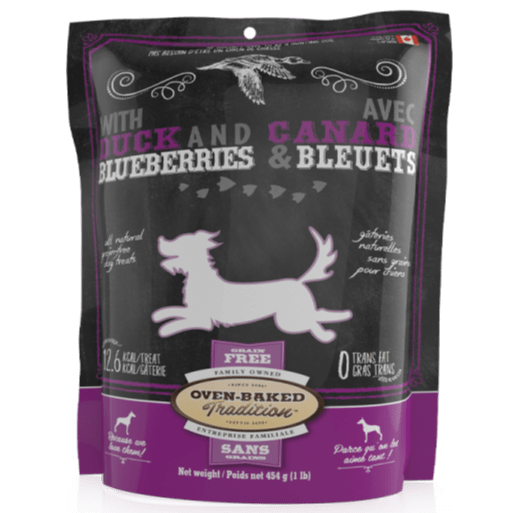 Fresh Look at Oven Baked Tradition Grain Free Duck Blueberries Dog Treats