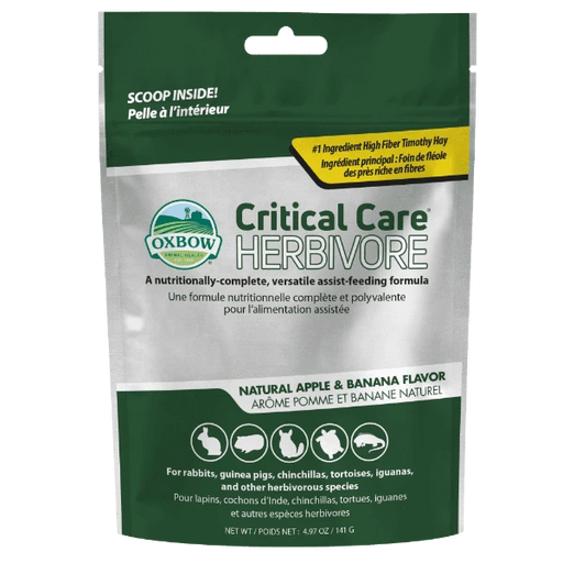 Oxbow Critical Care Herbivore; Apple-Banana