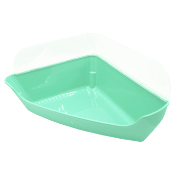 Oxbow Oxbow Enriched Life - Corner Litter Pan with Removable Shield