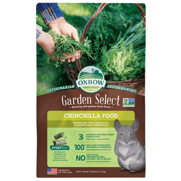 Oxbow Garden Select Chinchilla Food Petland Canada
