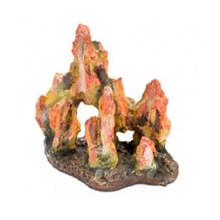 Penn Plax BAMBOO ROCK 4in SMALL ORNAMENT