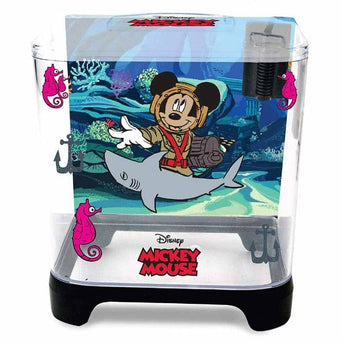 Penn Plax Classic Disney Mickey Mouse 1.5 Gallon Aquarium Kit