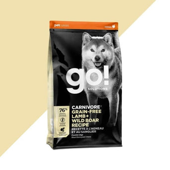 Petcurean Go! Carnivore Grain-Free Lamb & Wild Boar Recipe Dry Dog Food