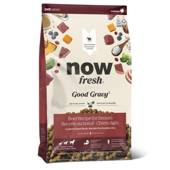 Petcurean Now Fresh Good Gravy Beef Recipe Senior Dry Dog Food