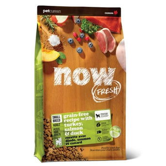 Petcurean Now Fresh Turkey, Salmon & Duck Recipe Small Breed Adult Dry Dog Food