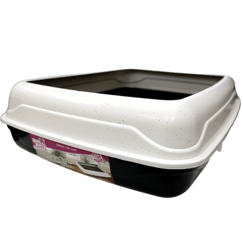 Petland Canada Here Kitty Deluxe Extra-Large Litter Pan With Removable Rim