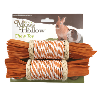 Petland Canada Moss Hollow Rattle Roller 2-Pack
