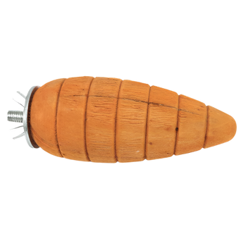 Petland Canada Moss Hollow Wooden Carrot Gnaw