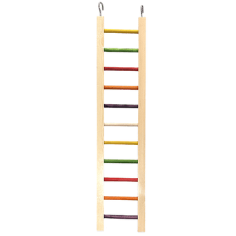 Petland Canada Tweeters 11 Rung Wooden Bird Ladder