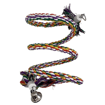 Petland Canada Tweeters Rope Bungee Perch For Birds