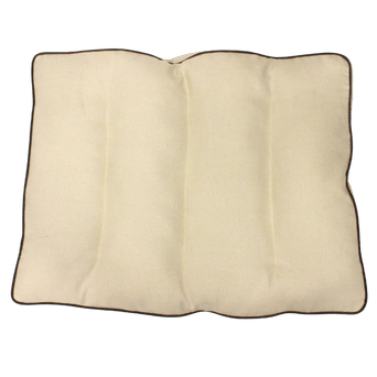 PetPals PetPals Beige Smooth Faux Suede Pet Bed