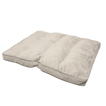 PetPals PetPals Grey Faux Suede Pet Bed