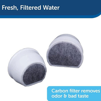 PetSafe Drinkwell Ceramic Fountains Replacement Charcoal Filters (4-Pack)