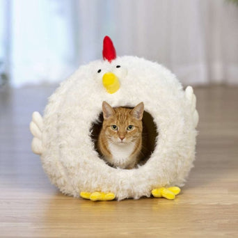 Prevue Pet Products Prevue Pet Comfy Chicken Hideaway Pet Bed