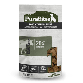 PureBites PureBites Beef Recipe Food Topper For Dogs