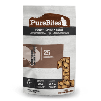PureBites PureBites Freeze Dried Turkey Recipe Food Topper for Cats