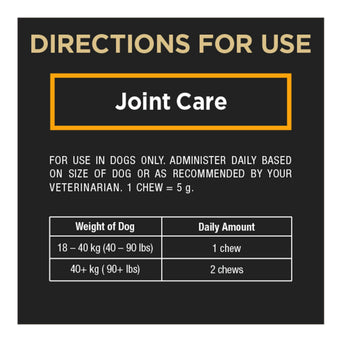 Purina Pro Plan Veterinary Supplements Joint Care: Soft Chew Supplement for Medium/Large Dogs