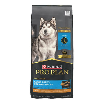 Purina Purina Pro Plan Adult Large Breed Shredded Blend Chicken & Rice Dry Dog Food, 34lb
