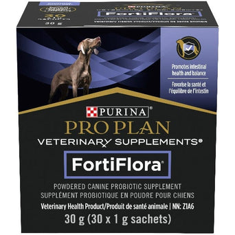 Purina Purina Pro Plan Veterinary Supplements FortiFlora: Powdered Probiotic Supplements for Dogs