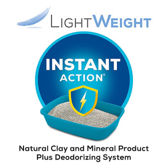 Purina Tidy Cats LightWeight Instant Action Clumping Cat Litter, 2.72kg