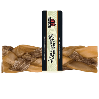 RedBarn Pet Products RedBarn Collagen Wrapped Esophagus Braid