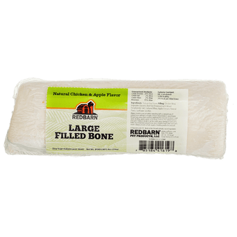 RedBarn Pet Products RedBarn Natural Filled Bone; Chicken & Apple