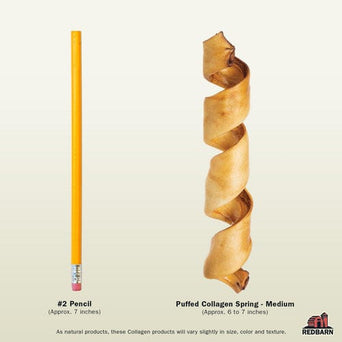 RedBarn Pet Products RedBarn Puffed Collagen Spring