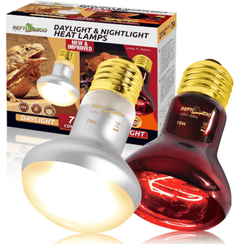 Reptizoo Reptizoo Combo Daylight & Nightlight Heat Lamps
