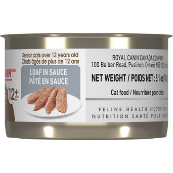 Royal Canin Royal Canin Aging 12+ Loaf in Sauce Canned Cat Food, 145g