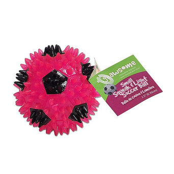 Royal Pet Inc. Gnawsome Small Squeak & Light Soccer Ball