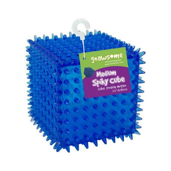 Royal Pet Inc. Gnawsome Spiky Squeaker Cube Dog Toy